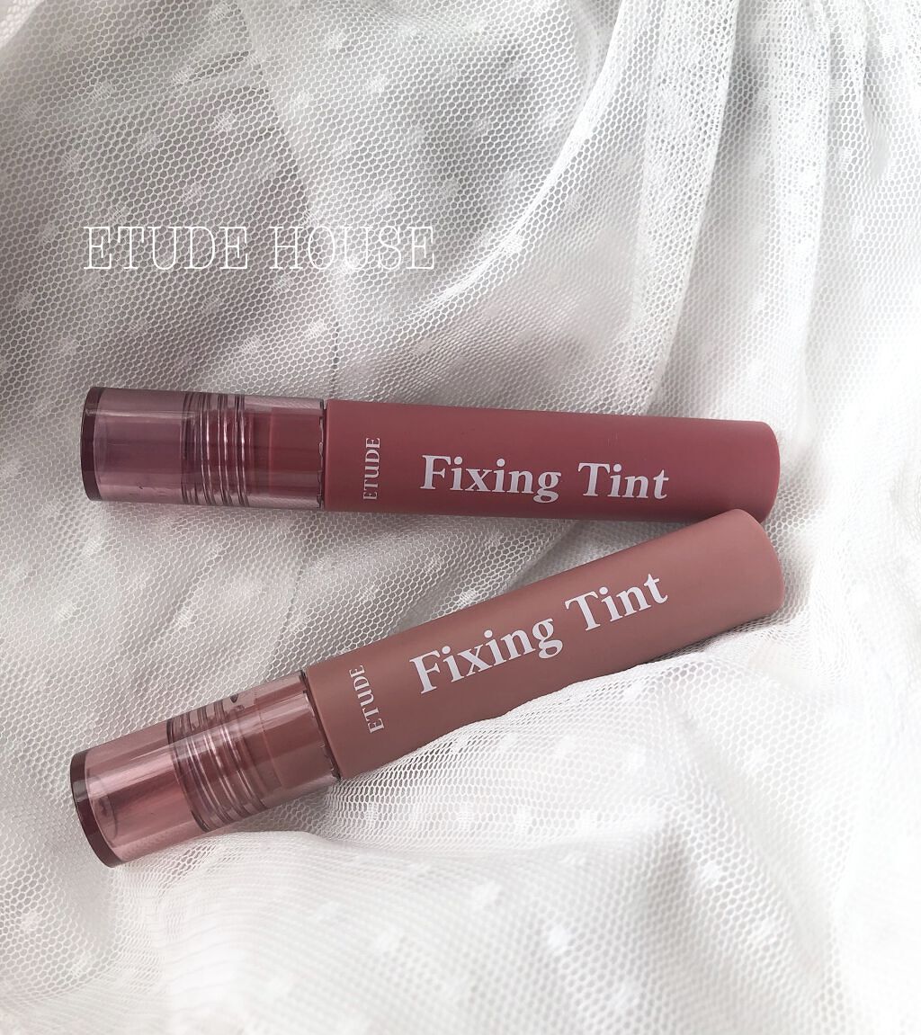 フィクシングティント クランベリープラム（新パッケージ）/ETUDE/リップティントを使ったクチコミ（1枚目）