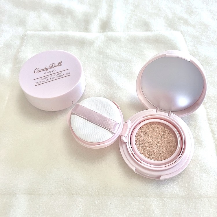 ブライトピュアクッションファンデーション/CandyDoll/クッションファンデーションを使ったクチコミ（3枚目）
