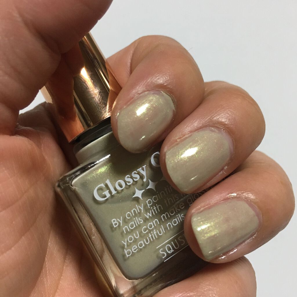 グロッシーコート/スキューズミー/オールインワンネイルを使ったクチコミ(1枚目)