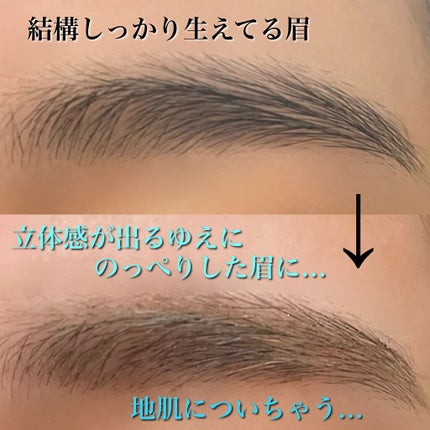 カラーリングアイブロウ/ヘビーローテーション/眉マスカラを使ったクチコミ(4枚目)