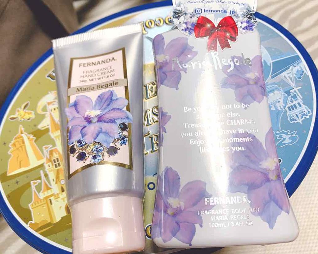 フレグランス ハンドクリーム マリアリゲル/フェルナンダ/ハンドクリームを使ったクチコミ（1枚目）