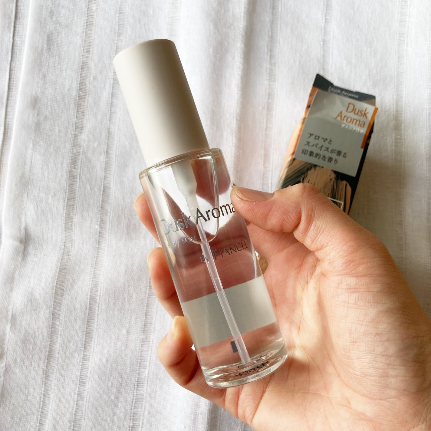 ボディミスト ダスクアロマ/フィアンセ/香水を使ったクチコミ(2枚目)