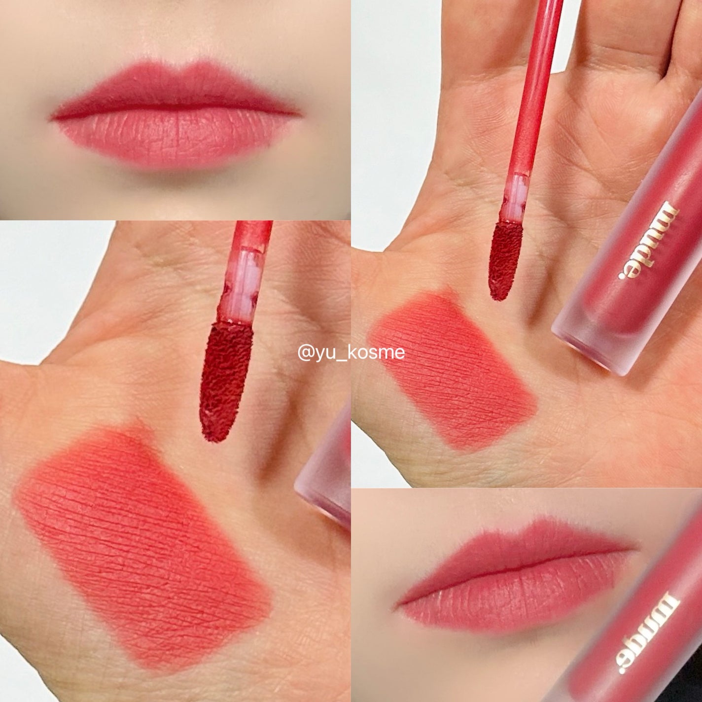 ソフトブラーティント/mude/リップティントを使ったクチコミ(6枚目)