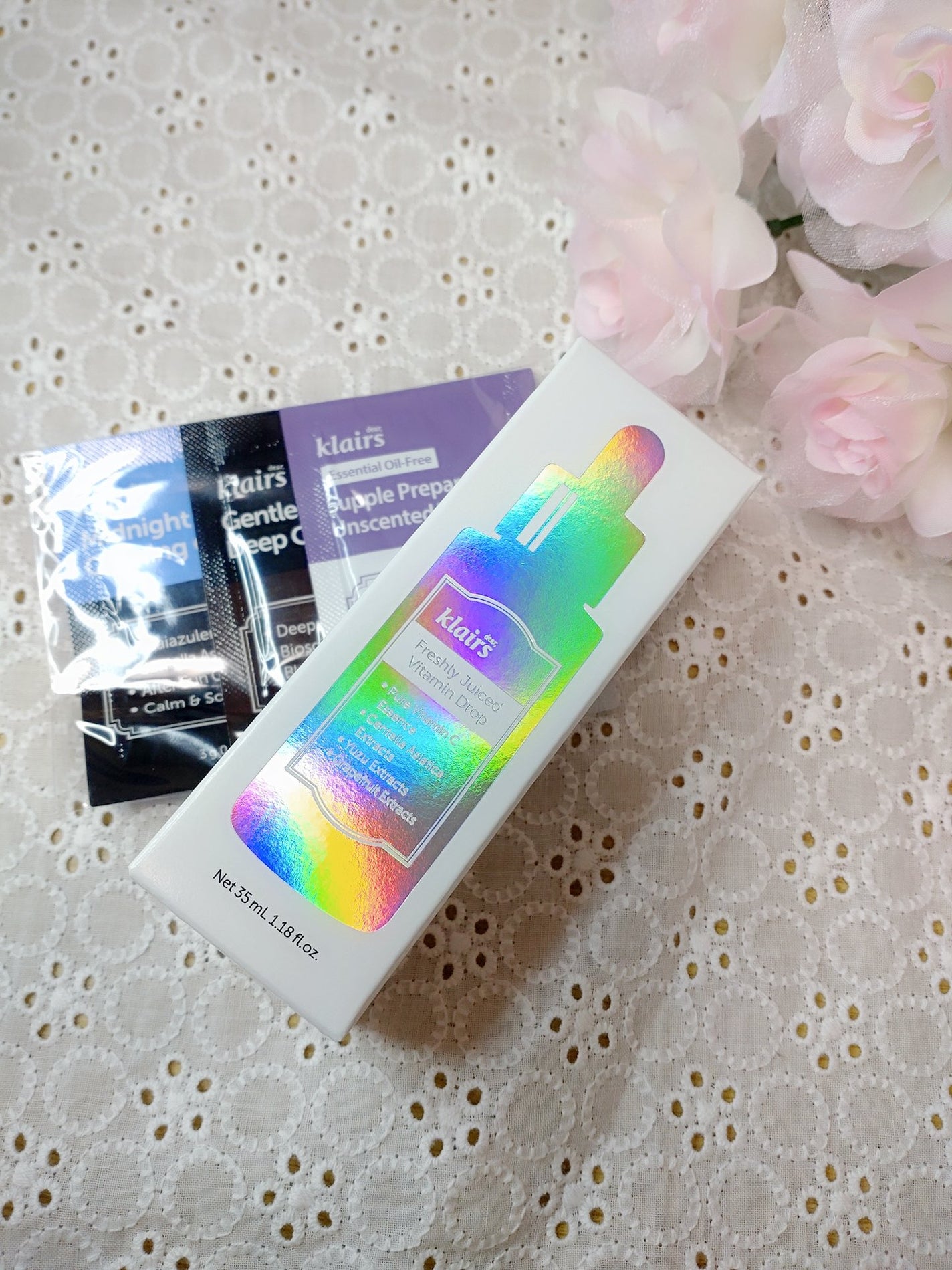 フレッシュリージュースドビタミンドロップ(35ml)/Klairs/美容液を使ったクチコミ(1枚目)