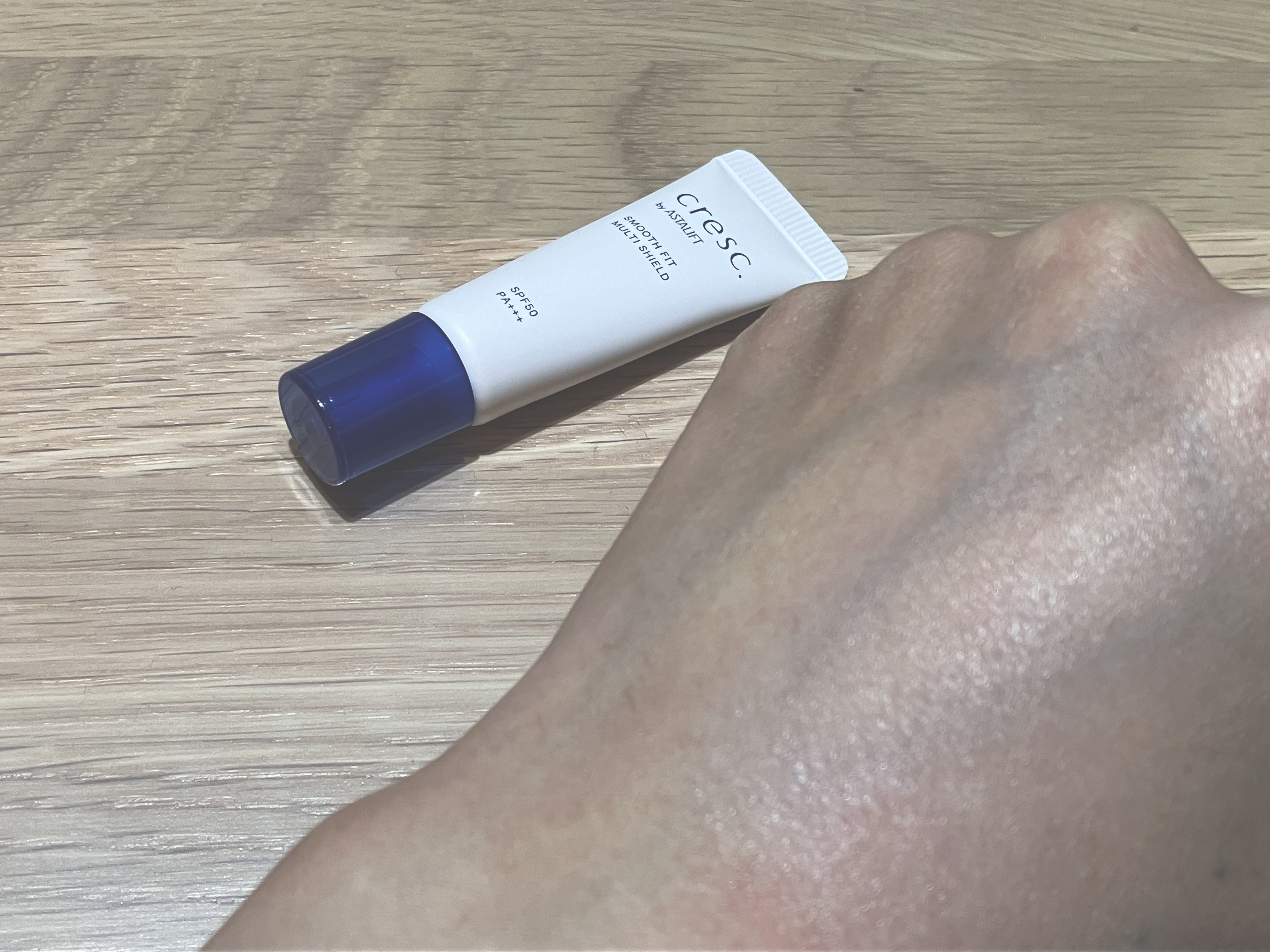 スムースフィット マルチシールド/cresc. by ASTALIFT/化粧下地を使ったクチコミ（2枚目）