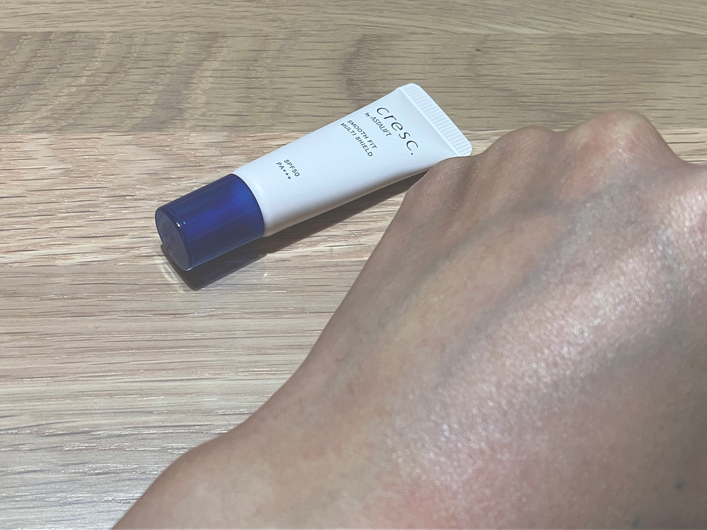 スムースフィット マルチシールド/cresc. by ASTALIFT/化粧下地を使ったクチコミ(2枚目)