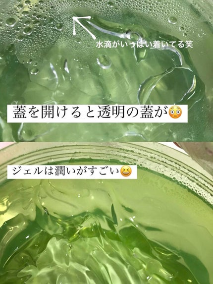 マイルド&モイスチャーアロエジェル/ネイチャーリパブリック/ボディローションを使ったクチコミ(2枚目)