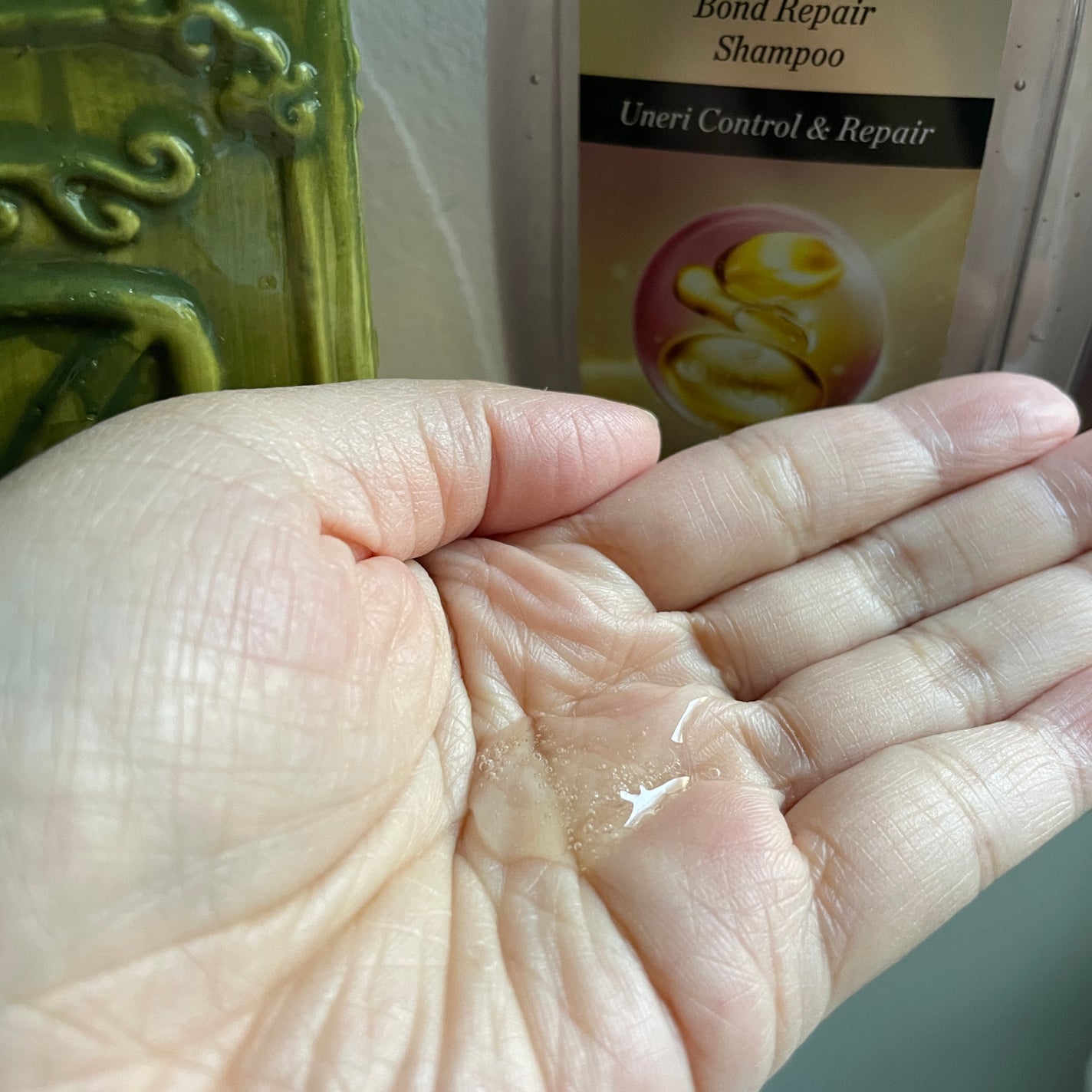 ミラクルズ うねりコントロール&リペア ボンドリペア シャンプー/トリートメント/パンテーン/市販シャンプーを使ったクチコミ(3枚目)