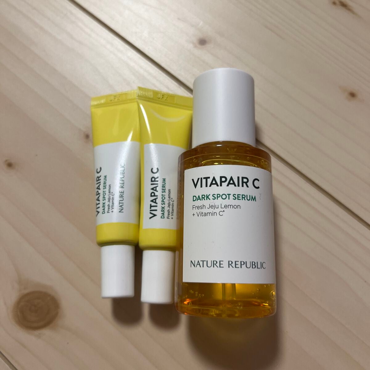 ビタペアC 集中美容液スペシャルセット/ネイチャーリパブリック/美容液を使ったクチコミ(1枚目)