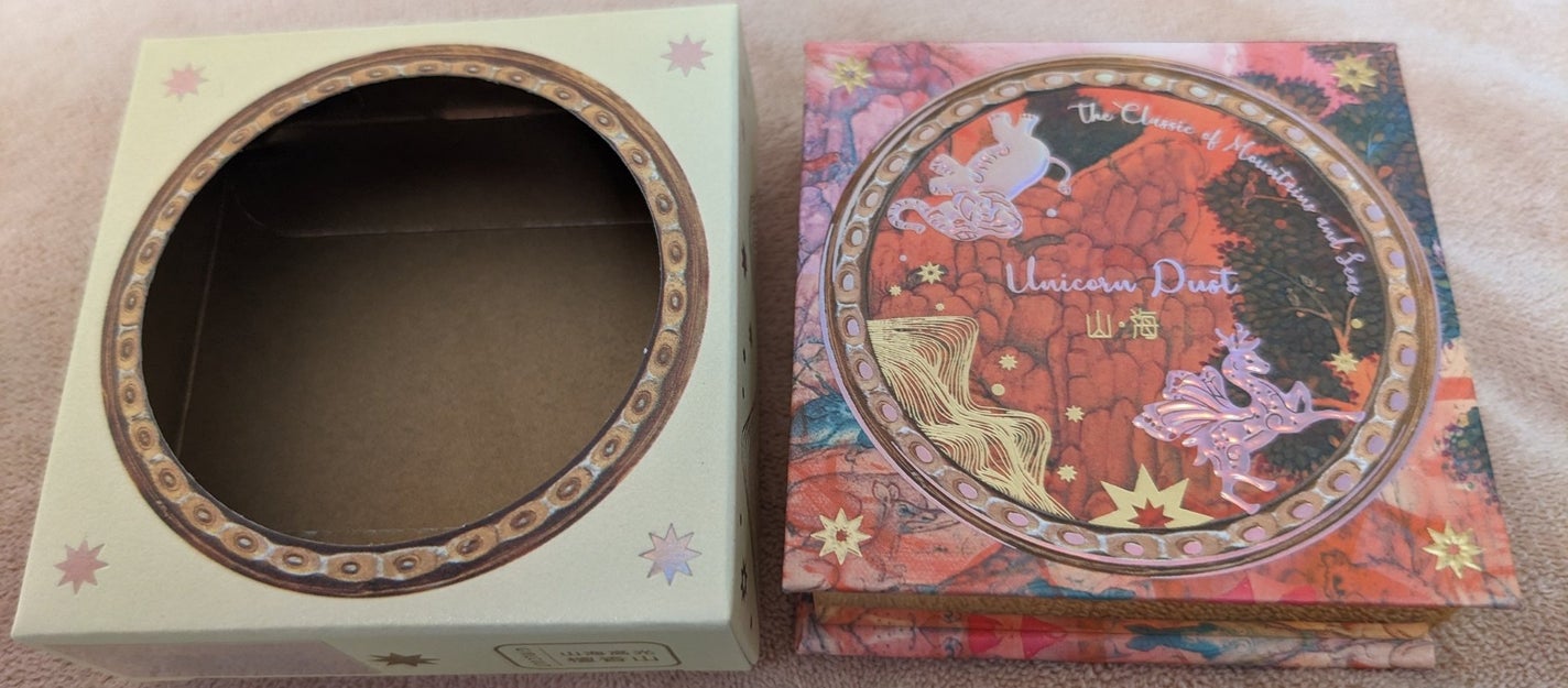 山海シリーズ グロウハイライト&チーク/GirlCult/パウダーハイライトを使ったクチコミ(1枚目)