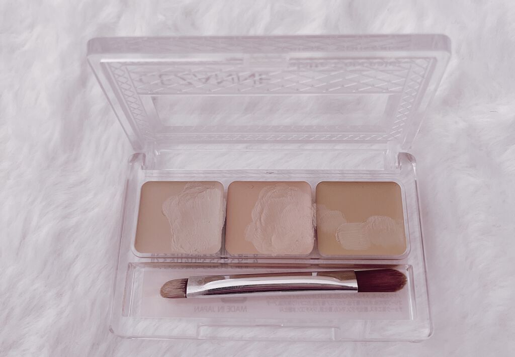 パレットコンシーラー/CEZANNE/パレットコンシーラーを使ったクチコミ（2枚目）