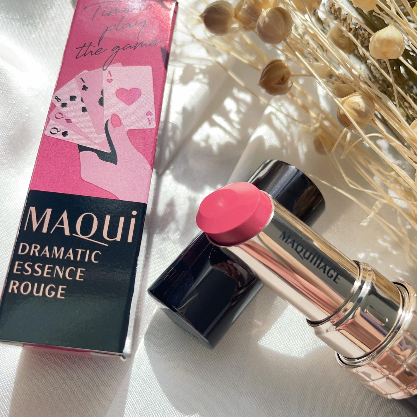 ドラマティックエッセンスルージュ/マキアージュ/口紅を使ったクチコミ(5枚目)