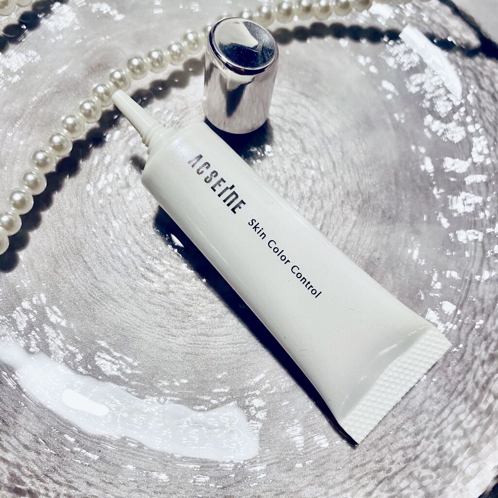 スキンカラーコントロール 02 明るめ/ACSEINE/クリームコンシーラーを使ったクチコミ（2枚目）