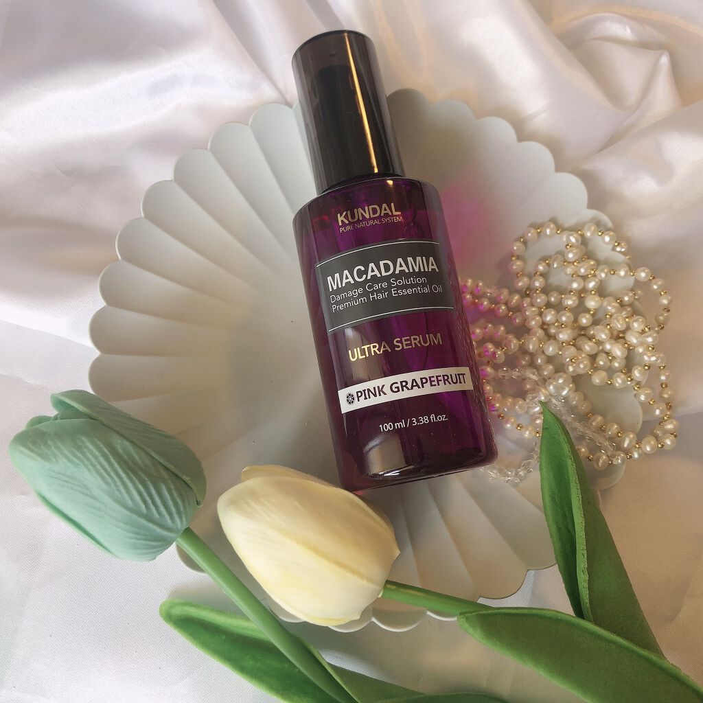クンダル マカダミア ウルトラヘアセラム /KUNDAL/ヘアオイルを使ったクチコミ（1枚目）