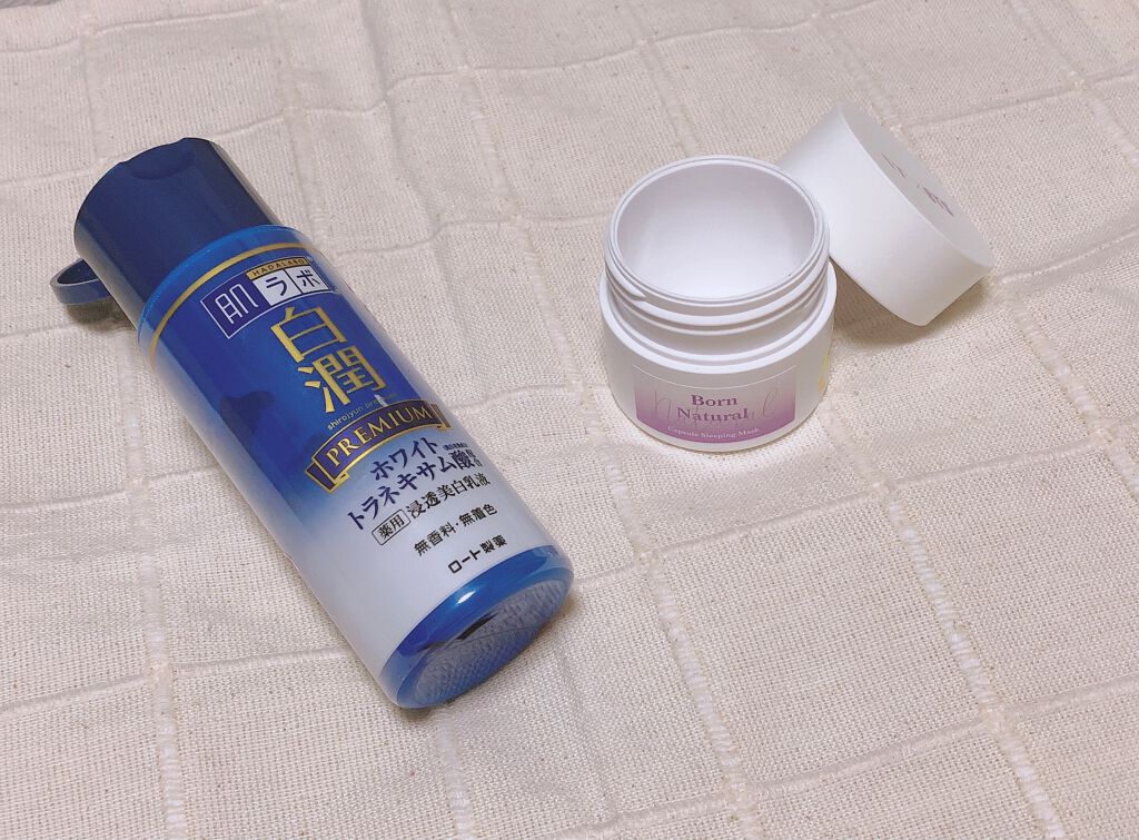 VT X BTS ボーンナチュラル カプセルスリーピングマスク/VT/フェイスクリームを使ったクチコミ（1枚目）