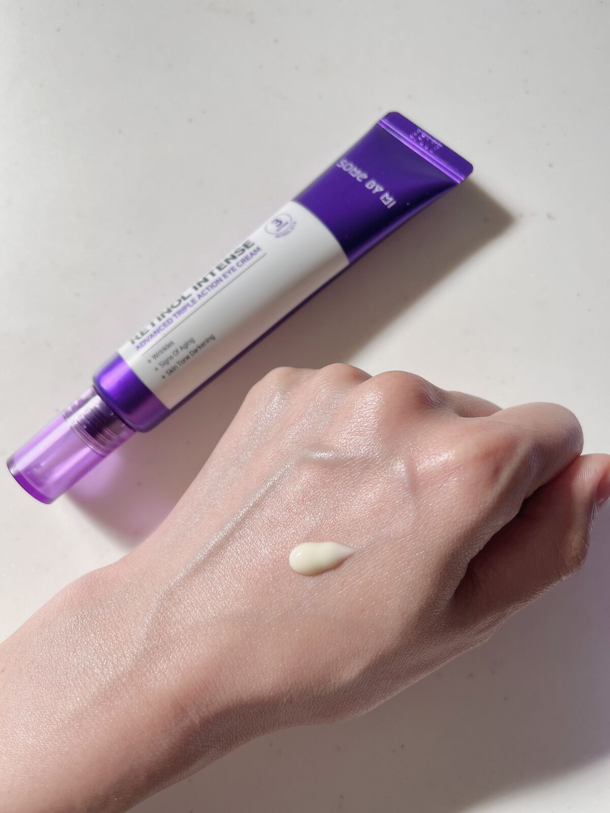 レチノールインテンシブ アドバンスドトリプルアクションアイクリーム/SOME BY MI/アイケア・アイクリームを使ったクチコミ（2枚目）