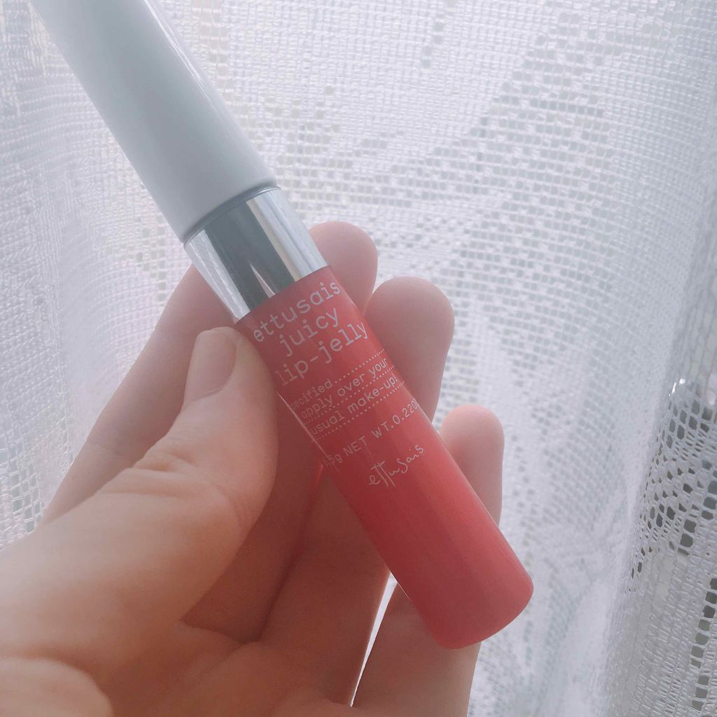 ジューシーリップジェル RD1 チェリーレッド/ettusais/リップグロスを使ったクチコミ（1枚目）