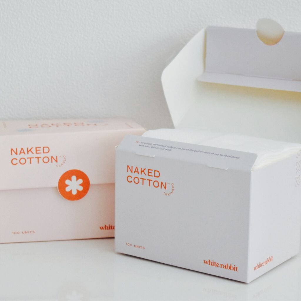 NAKED COTTON CLASSIC/White Rabbit/コットンを使ったクチコミ(4枚目)