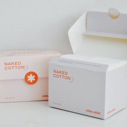 NAKED COTTON CLASSIC/White Rabbit/コットンを使ったクチコミ(4枚目)