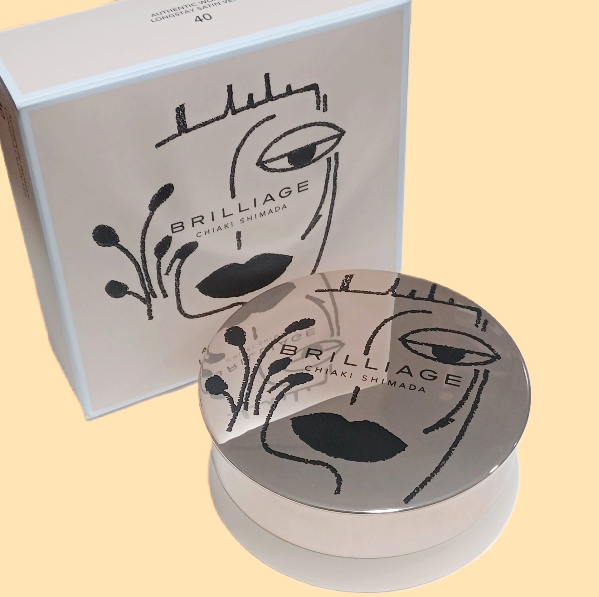 パウダリーファンデーション オーセンティックウーマン ロングステイ サテンヴェール/ブリリアージュ/パウダーファンデーションを使ったクチコミ（2枚目）