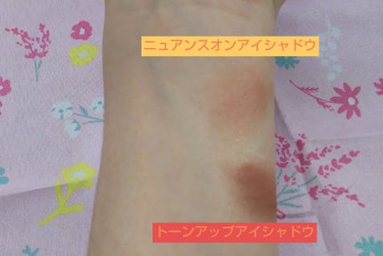 トーンアップアイシャドウ/CEZANNE/アイシャドウパレットを使ったクチコミ(3枚目)