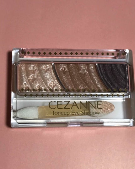 トーンアップアイシャドウ/CEZANNE/アイシャドウパレットを使ったクチコミ(1枚目)