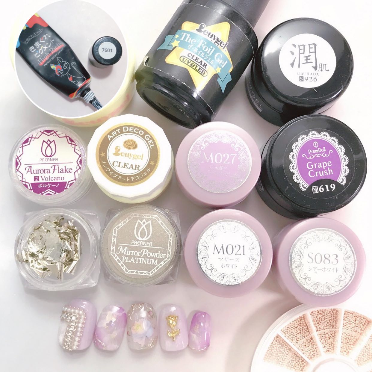 なかやまちえこ on LIPS 「antique&fancy⠀⠀1日1ネイル製作365日チャレン..」(2枚目)