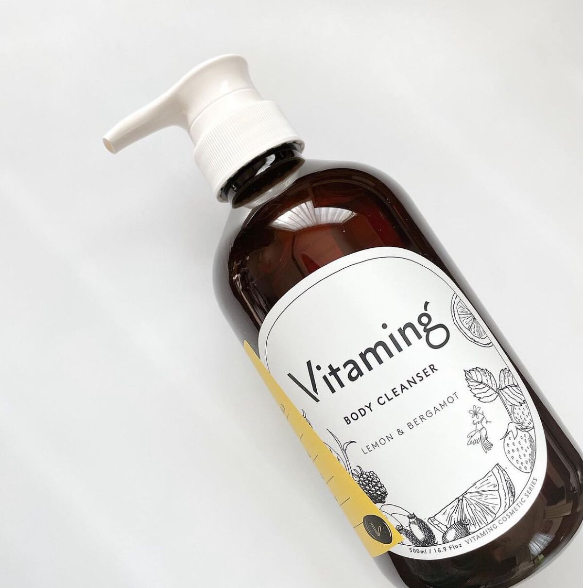 リフレッシングボディソープ(レモン&ベルガモットの香り)/Vitaming/ボディソープを使ったクチコミ(1枚目)