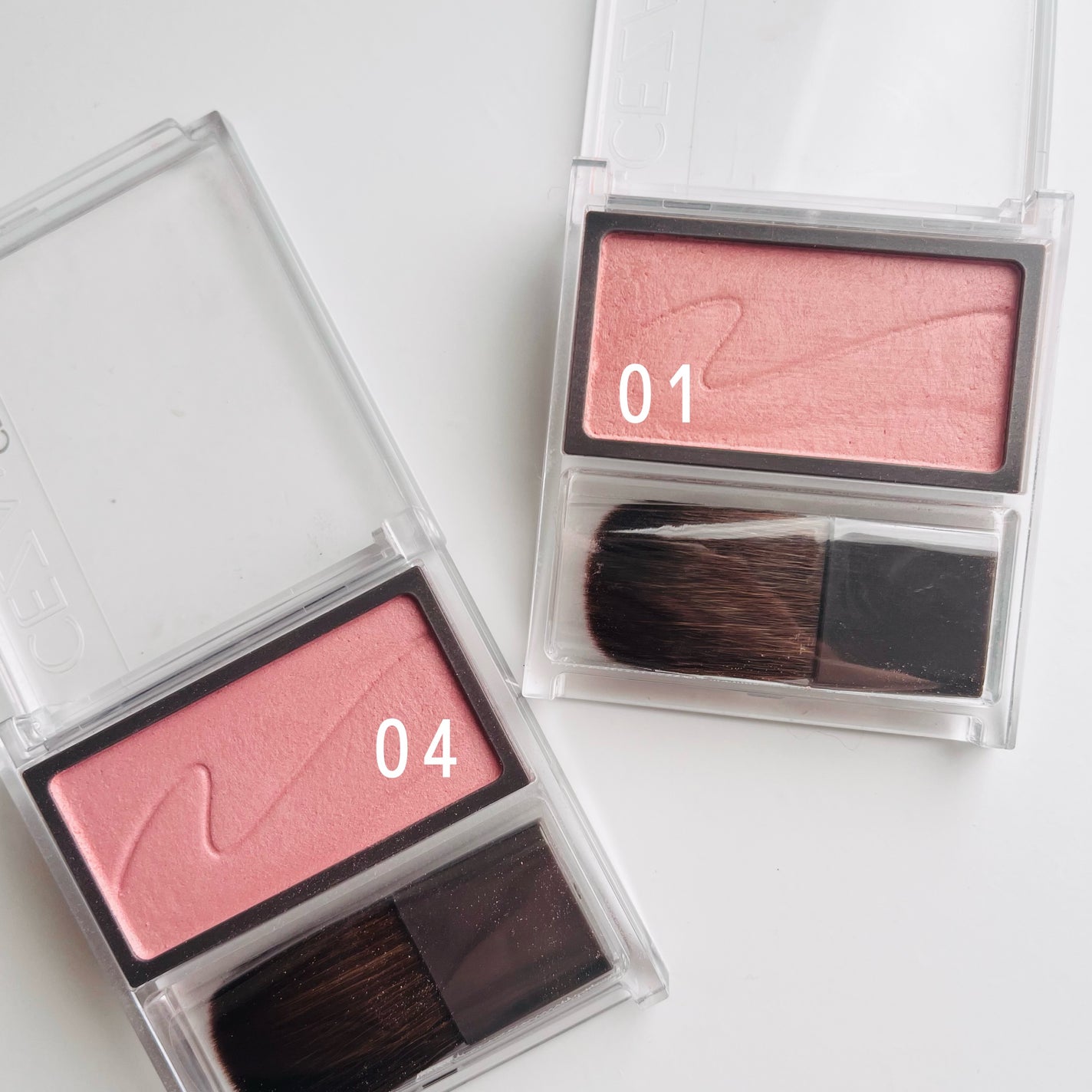 チークブラッシュ/CEZANNE/パウダーチークを使ったクチコミ(3枚目)