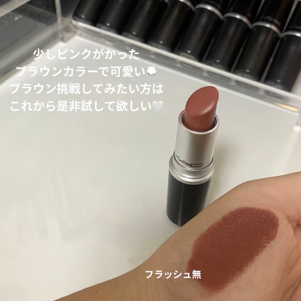 リップスティック/M・A・C/口紅を使ったクチコミ(3枚目)