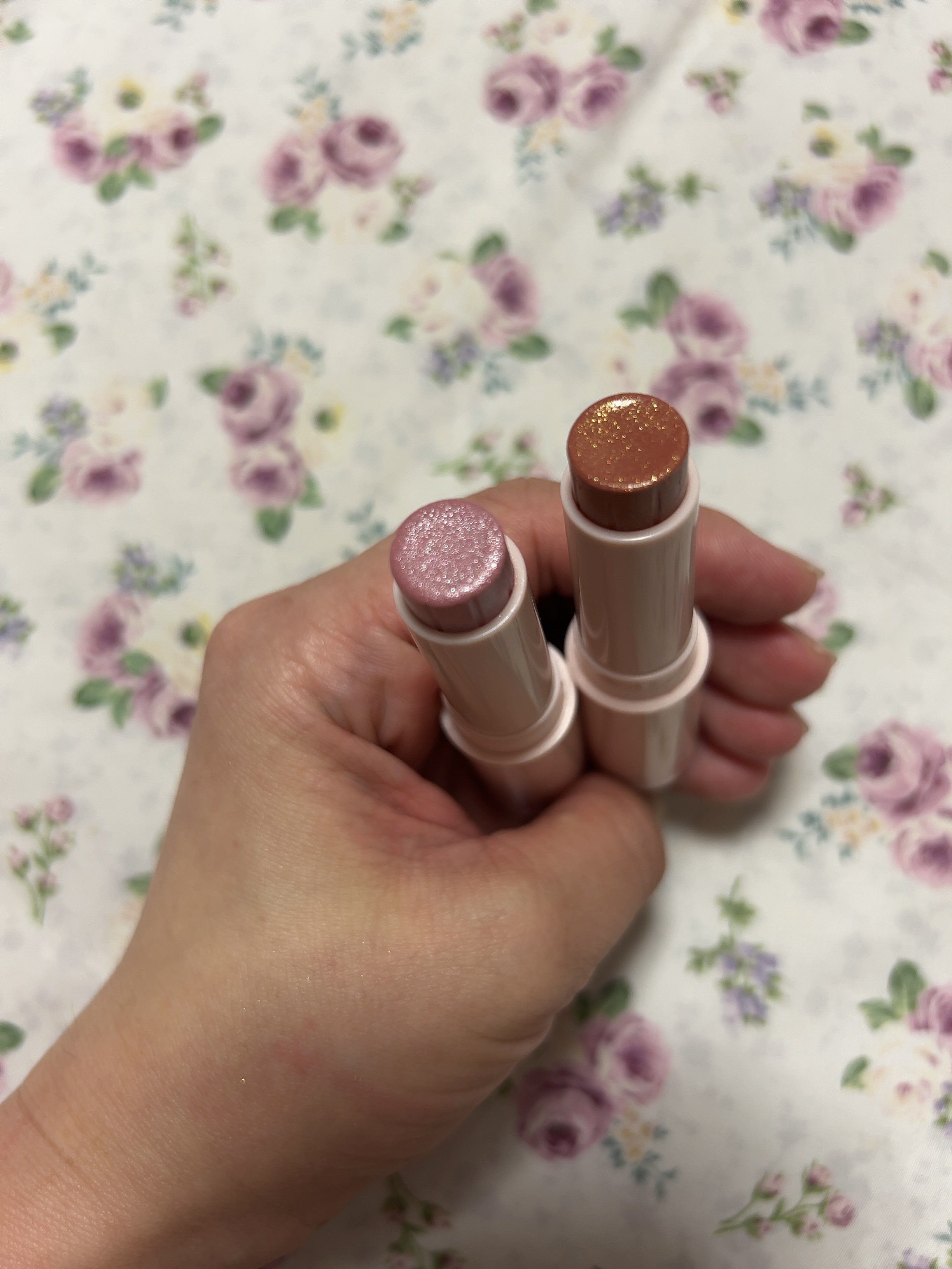 メロウスティックチーク  BR01 ローズウッディー/&nd by rom&nd/ジェル・クリームチークを使ったクチコミ（2枚目）