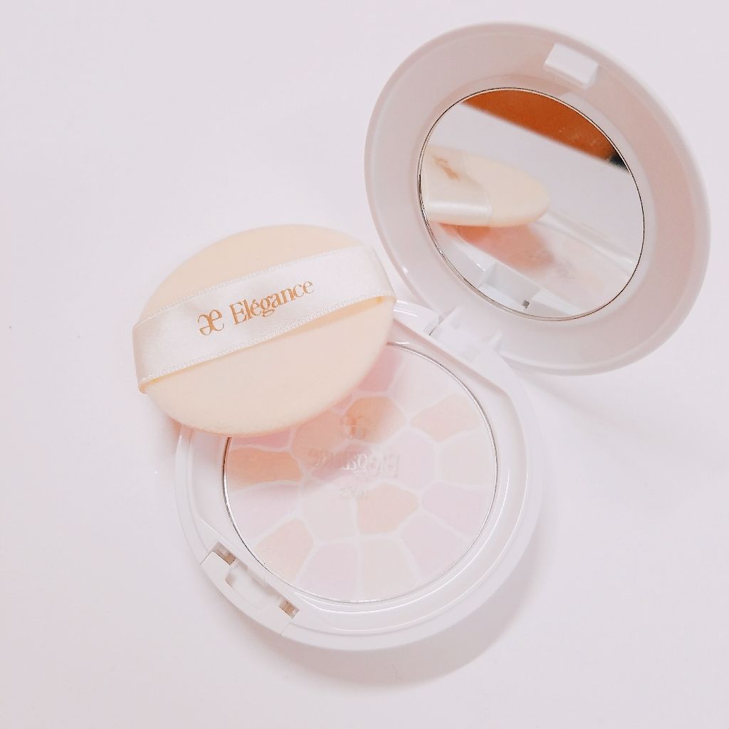 ラ プードル オートニュアンス/Elégance/プレストパウダーを使ったクチコミ（2枚目）