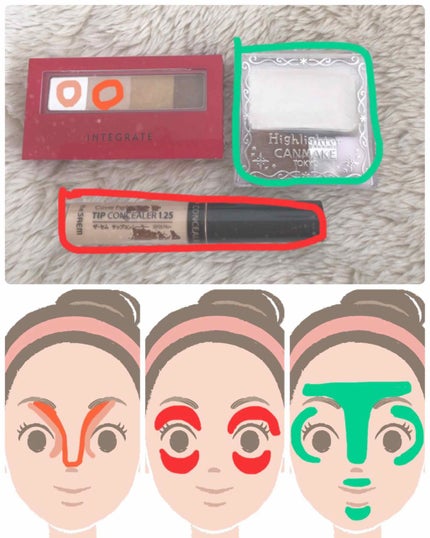 ハイライター/キャンメイク/パウダーハイライトを使ったクチコミ(2枚目)