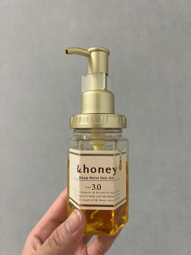 ディープモイスト ヘアオイル3.0/&honey/ヘアオイルを使ったクチコミ（3枚目）