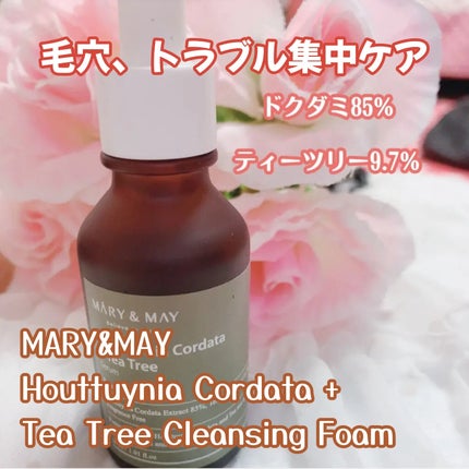 Houttuynia Cordata + Tea Tree Serum/MARY&MAY/洗顔フォームを使ったクチコミ(1枚目)