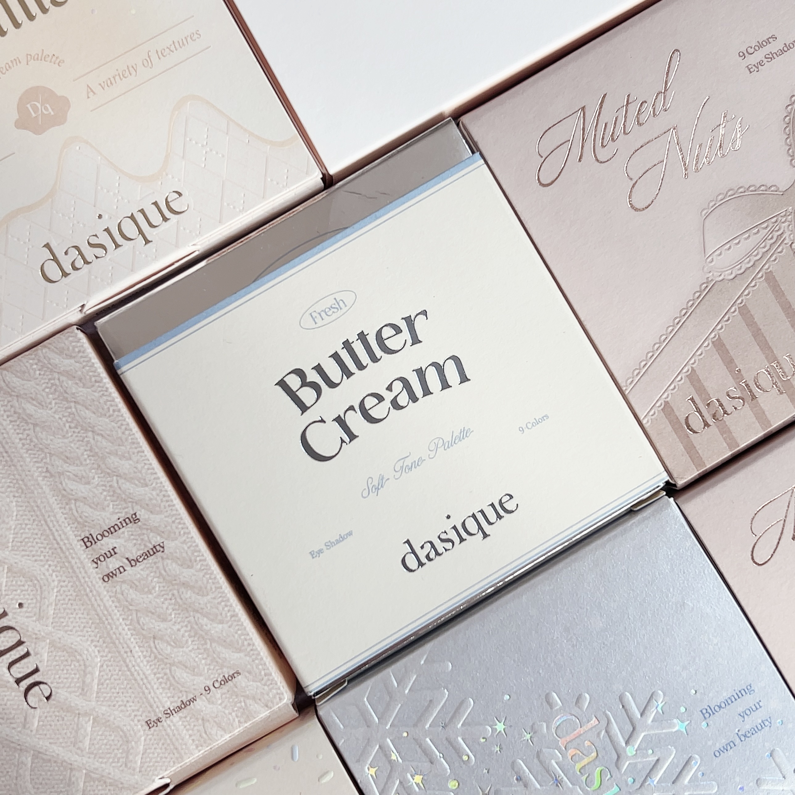 シャドウパレット 17 バタークリーム/dasique/アイシャドウパレットを使ったクチコミ（3枚目）