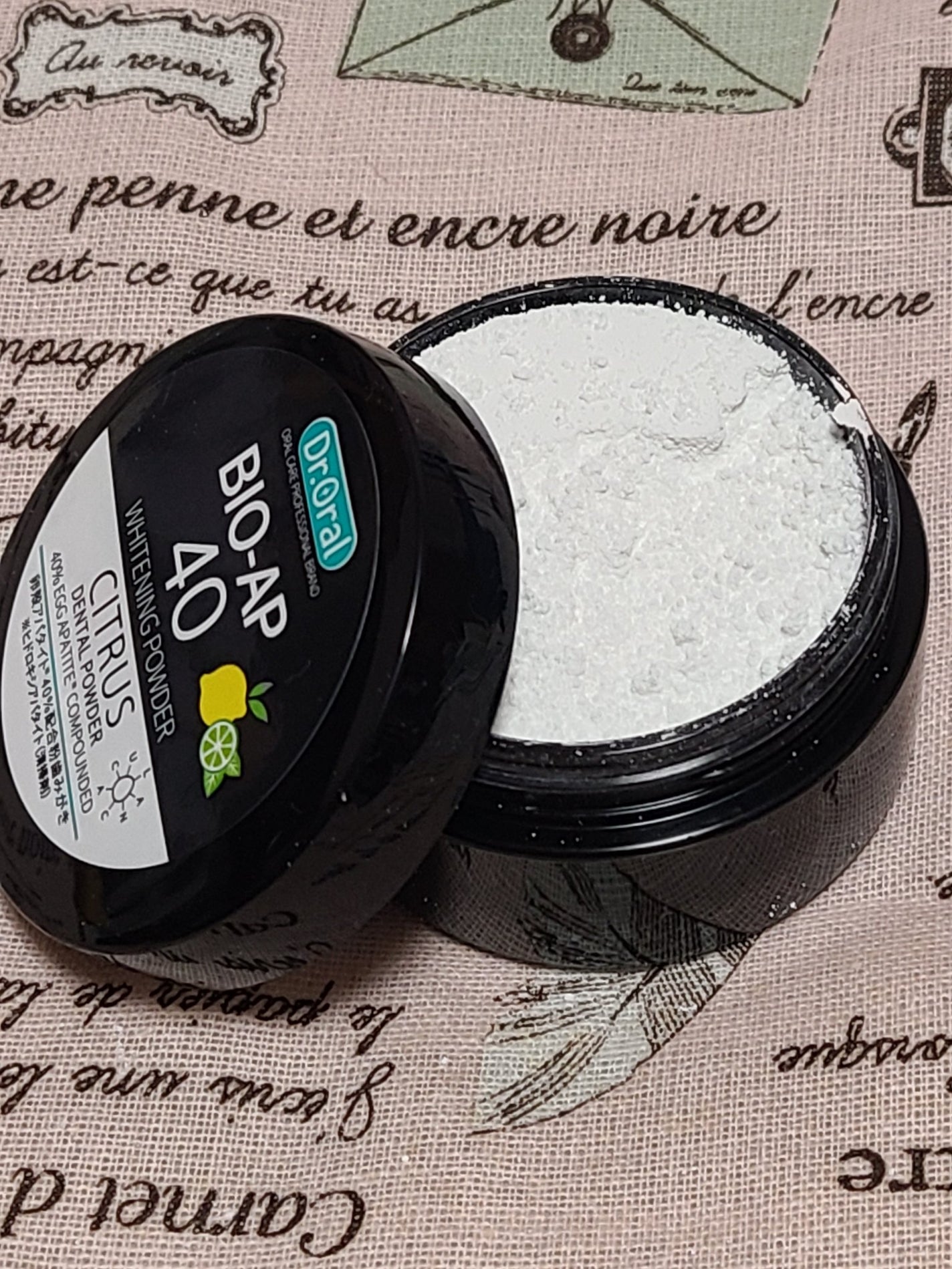 ホワイトニングパウダー シトラスL(レモン&ライム)/Dr.Oral/歯磨き粉を使ったクチコミ(5枚目)