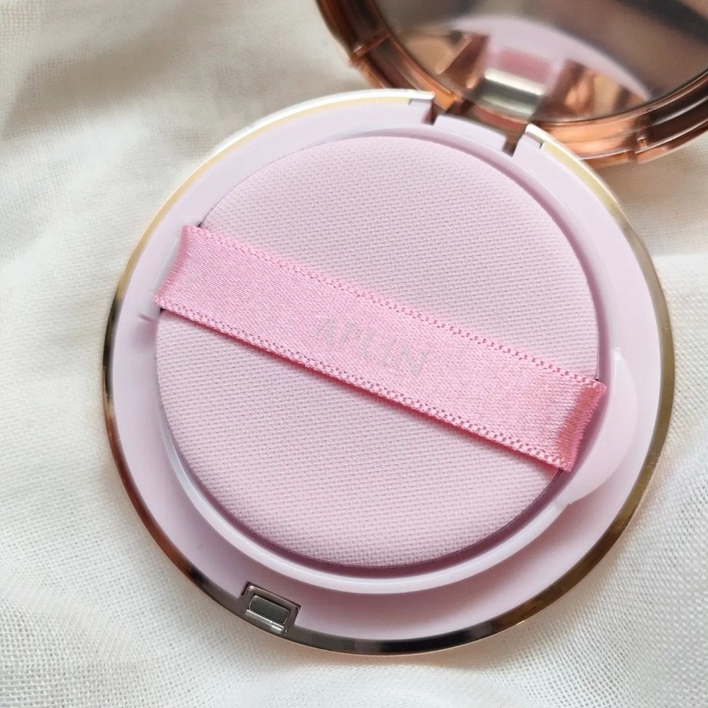 ピンクティーツリーカバーアップグロウクッション/APLIN/クッションファンデーションを使ったクチコミ(2枚目)