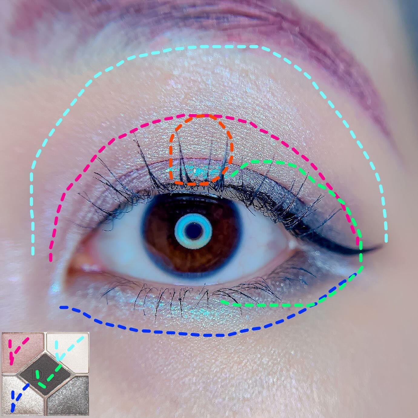 アイ フォイル/shu uemura/リキッドアイシャドウを使ったクチコミ（2枚目）