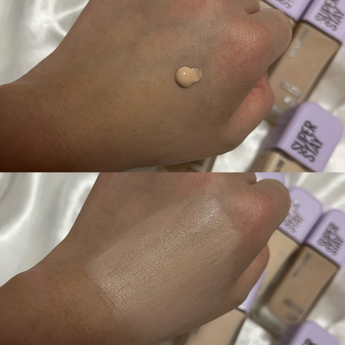 SPステイ ルミマット リキッド ファンデーション/MAYBELLINE NEW YORK/リキッドファンデーションを使ったクチコミ(3枚目)