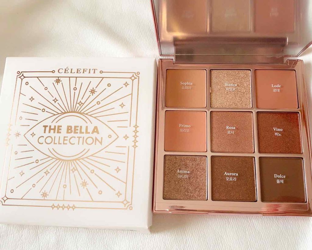 The Bella collection eyeshadow palette/CELEFIT/アイシャドウパレットを使ったクチコミ(1枚目)