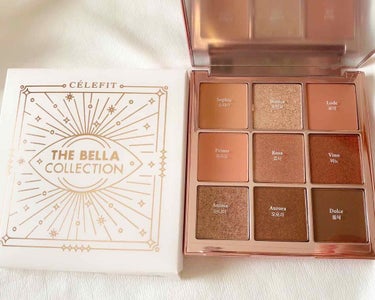 The Bella collection eyeshadow palette/CELEFIT/パウダーアイシャドウを使ったクチコミ（1枚目）