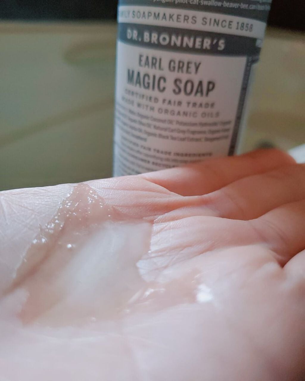 マジックソープ アールグレイ/ドクターブロナー/ボディソープを使ったクチコミ(2枚目)