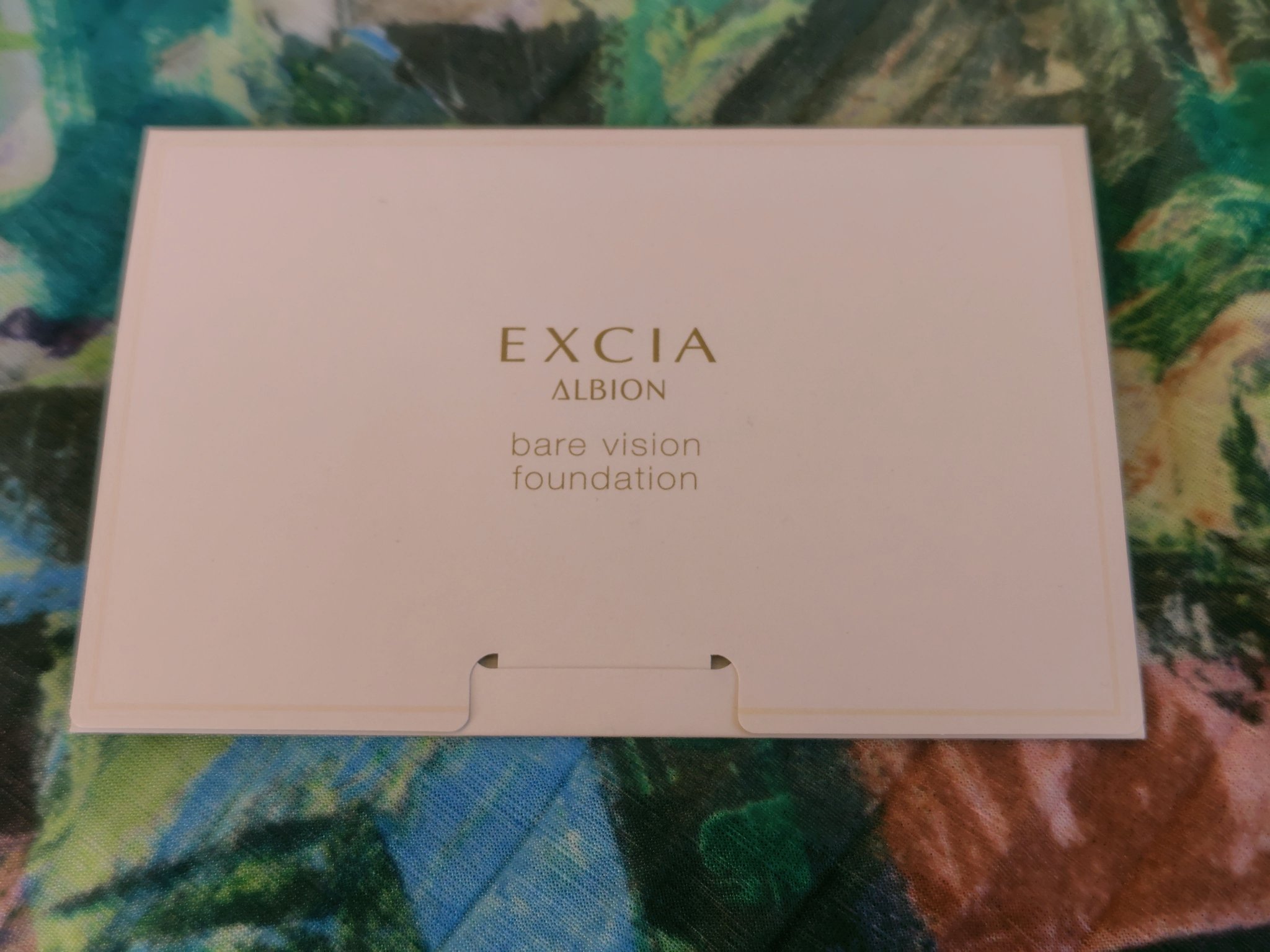 エクシア ベアヴィジョン ファンデーション/ALBION/リキッドファンデーションを使ったクチコミ（3枚目）