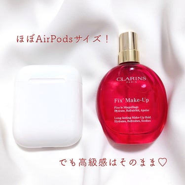 フィックス メイクアップ 15ml(限定)/CLARINS/ミスト状化粧水を使ったクチコミ（2枚目）