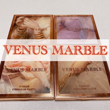 VenusMarble 9色アイシャドウパレット/Venus Marble/パウダーアイシャドウを使ったクチコミ（1枚目）