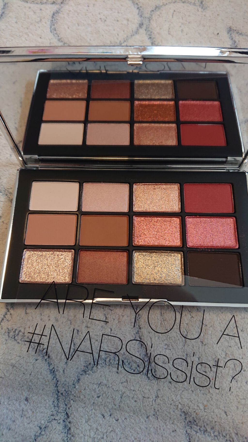 ナーズイスト ウォンテッド アイシャドーパレット/NARS/アイシャドウパレットを使ったクチコミ（1枚目）