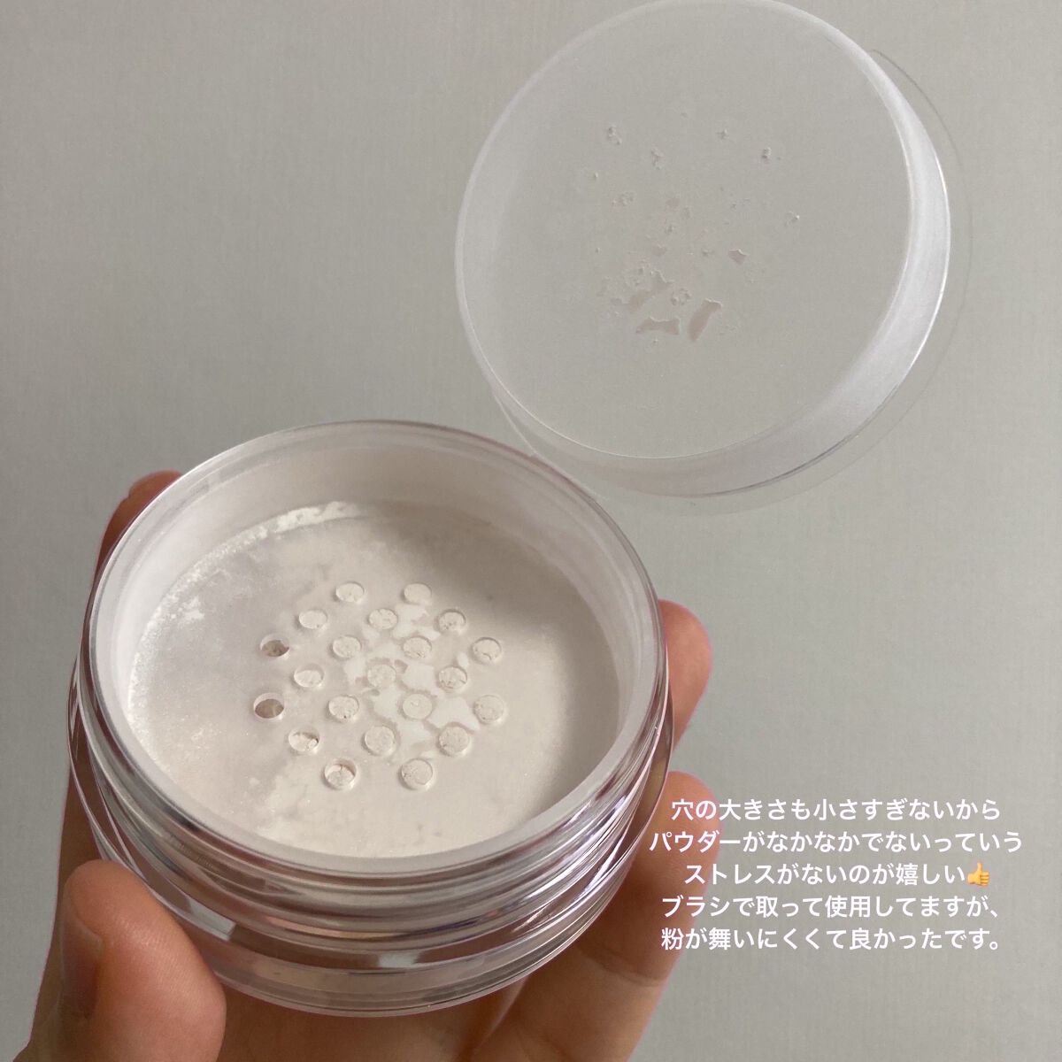 うるふわ仕上げパウダー/CEZANNE/ルースパウダーを使ったクチコミ（3枚目）