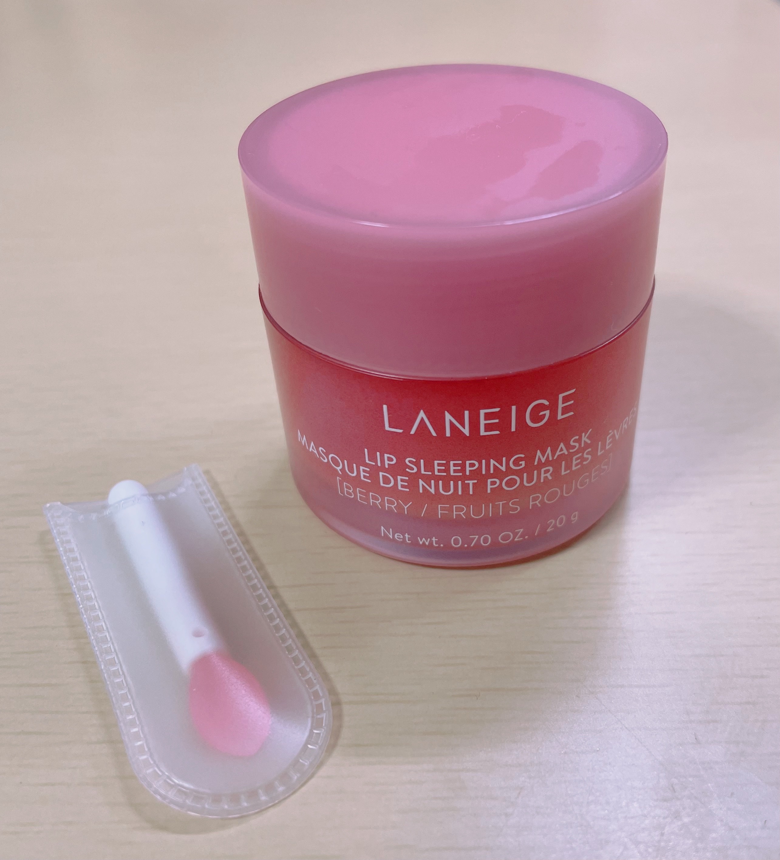 リップスリーピングマスク/LANEIGE/リップバームを使ったクチコミ（1枚目）