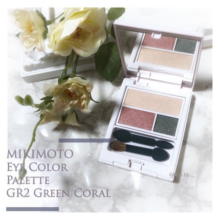 パールプレシャスオーラ アイカラーパレット/ミキモト コスメティックス/アイシャドウパレットを使ったクチコミ(1枚目)